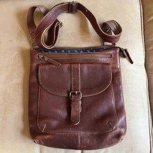 Brown Leather Women’s Crossbody Bag